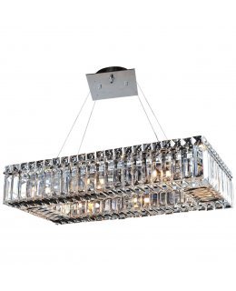 Allegri 11707-010-FR001 Baguette 22 Inch Chandelier 